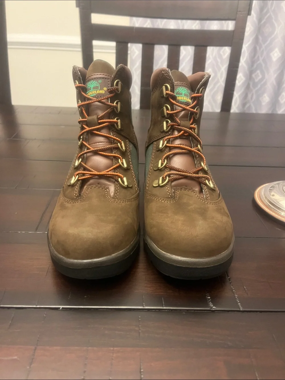 Timberland 6” Field Boots Brown Boys Youth Size 5.5